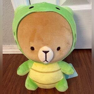 NEW Milk Mocha Turtle Mocha Bear Mochi Plush nwt Japan